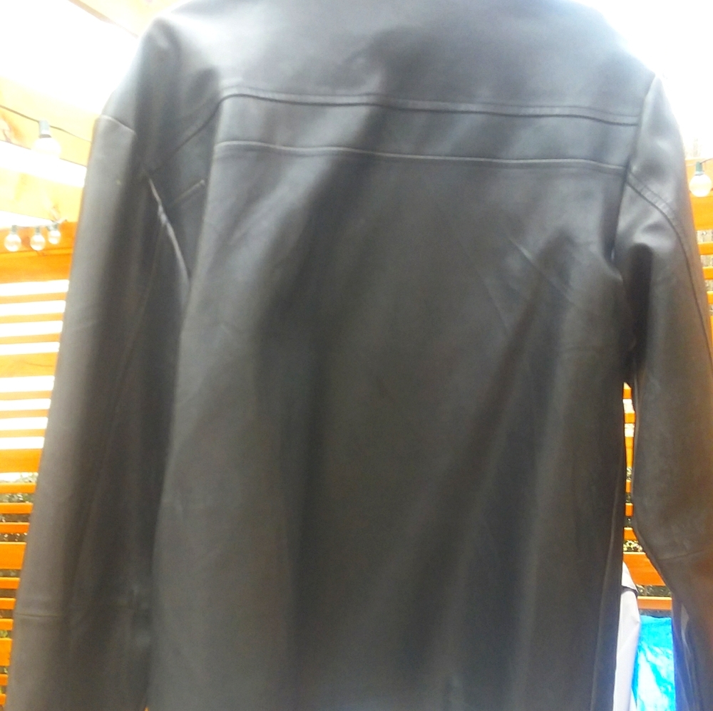 Mens Leather Jacket - Picture 3 of 5